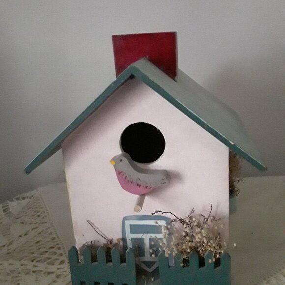 Decorative Bird House - Picture 1 of 5